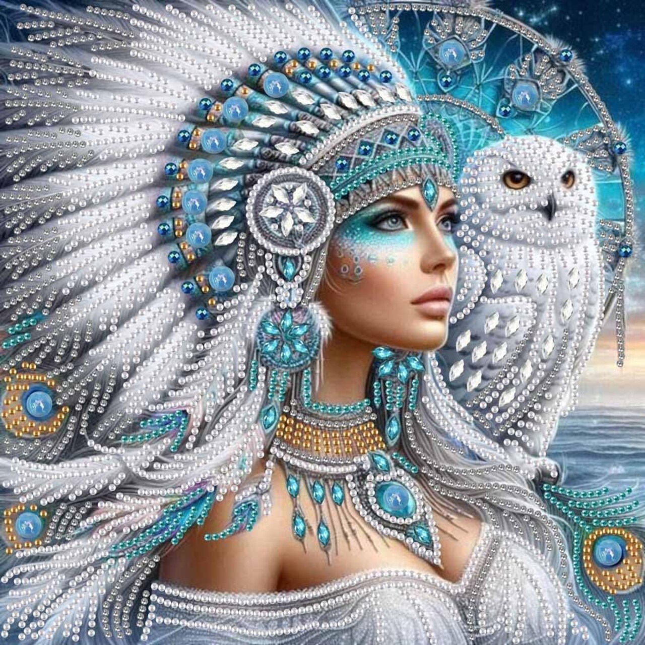 Special Shape Diamond Art Kits for Adults,5D Diamond Painting Kits for Animal Eagle,DIY Crystal Rhinestones Gem Art for Adults Home Wall Decoration 12×12 Inch